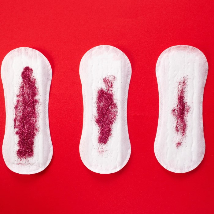is period blood good for your skin