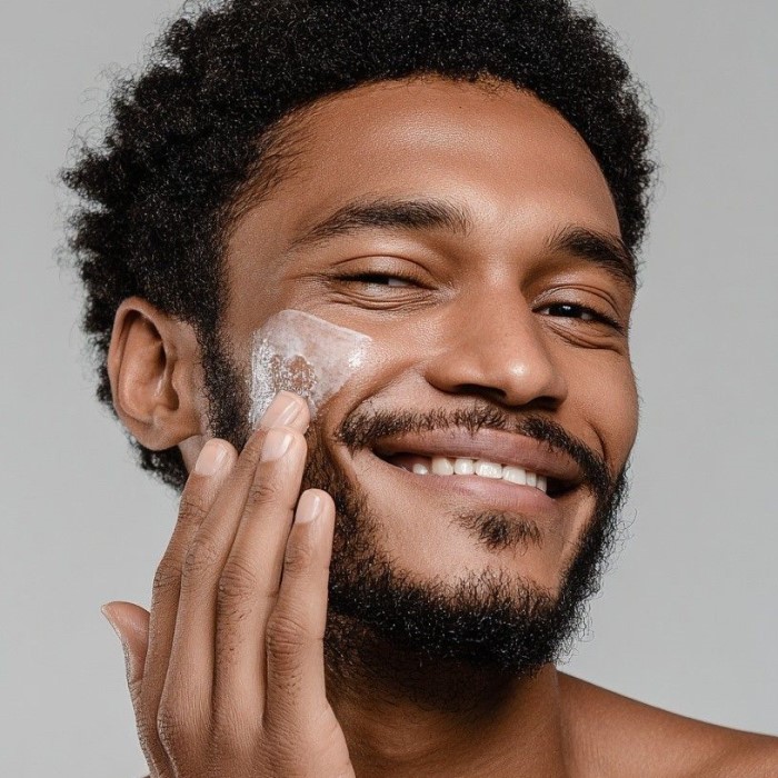 skin care for black men