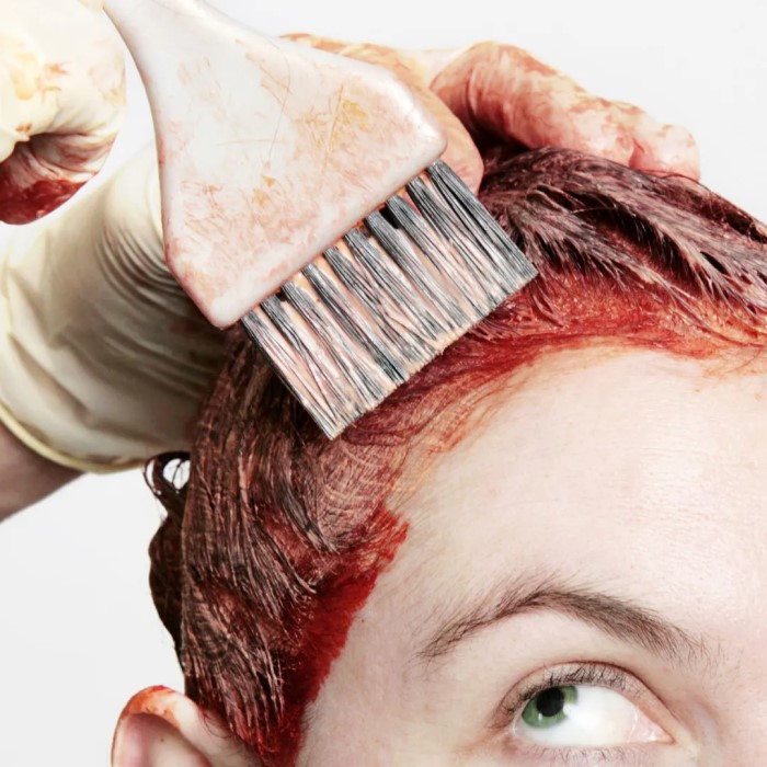 how to get hair dye off skin