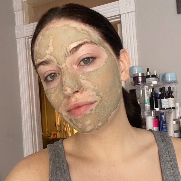 clay facial mask