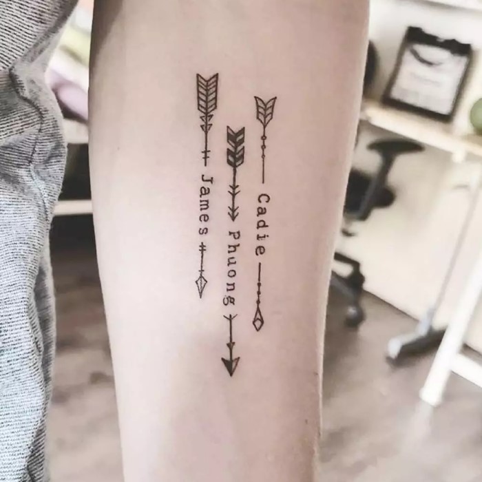 arrow tattoo meaning
