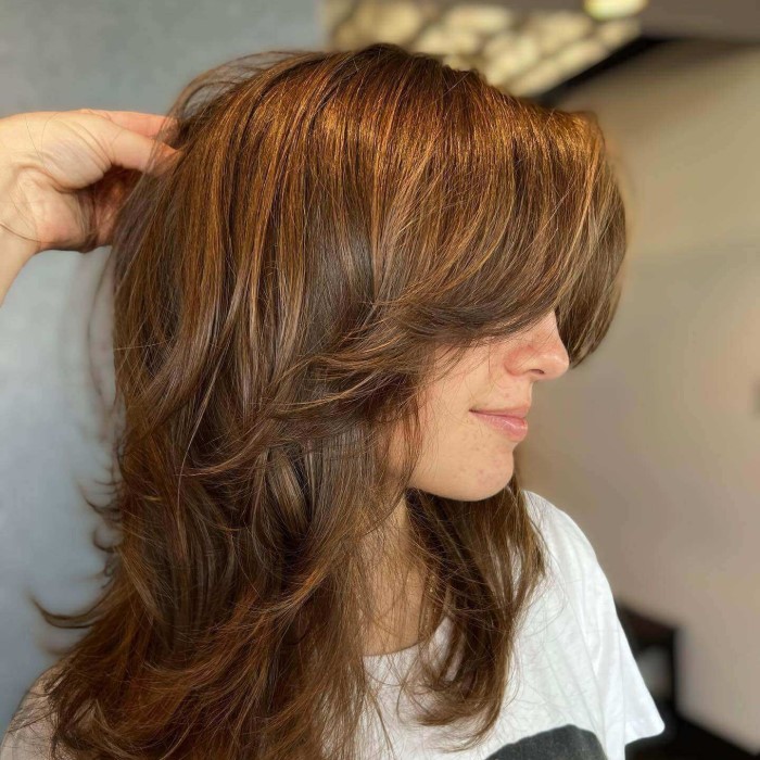 butterfly haircut short hair