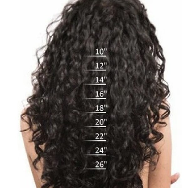 curly hair chart