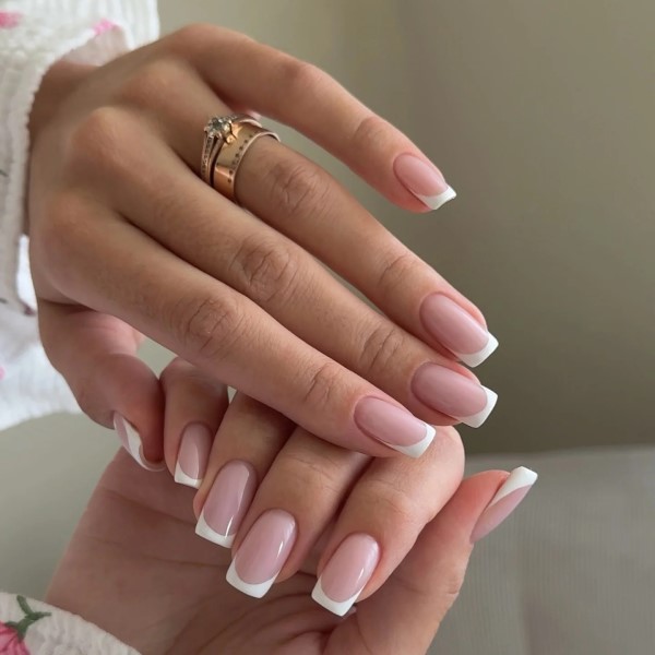 summer french tip nail designs